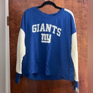 NWT NFL NY Giants Blue and White Teens Apparel size XL (15/17)